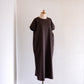 コットンプチスリーブワンピース Brown