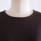 コットンプチスリーブワンピース Brown