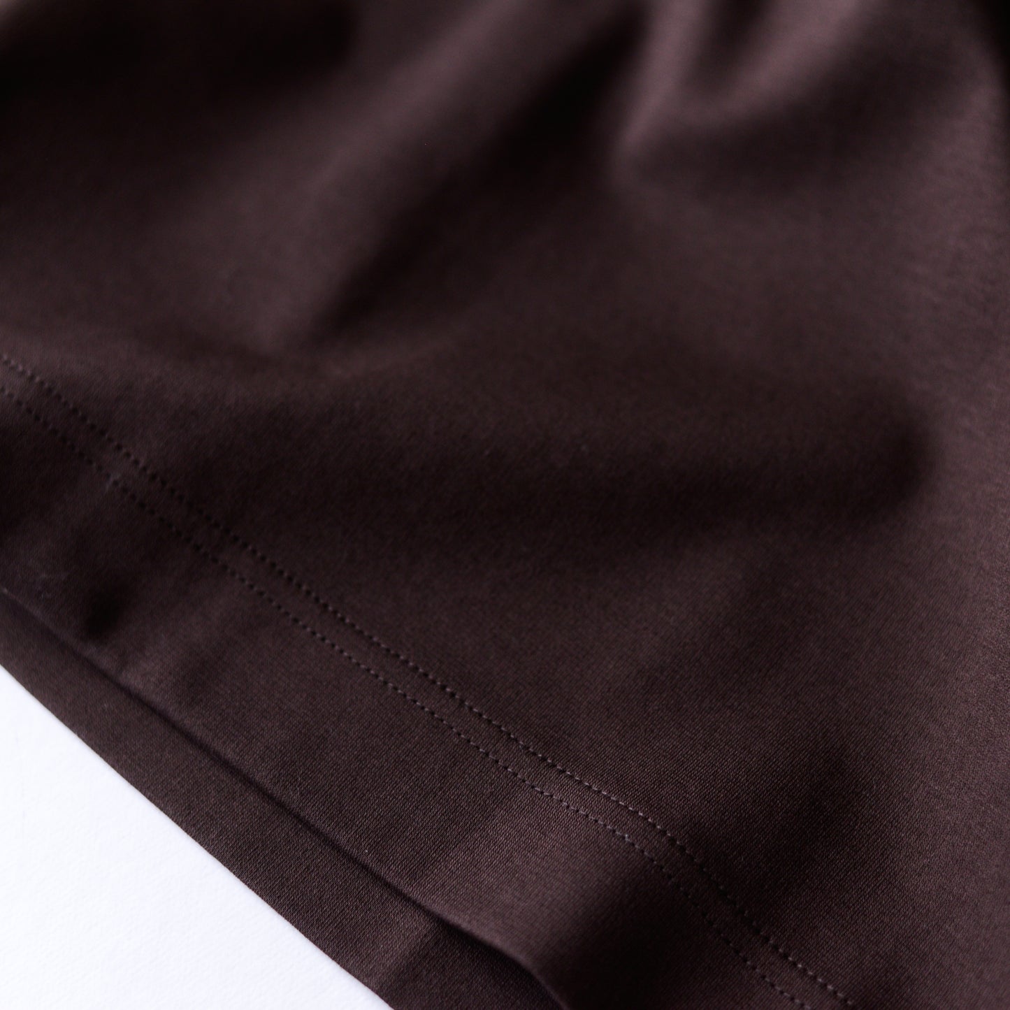 コットンプチスリーブワンピース Brown