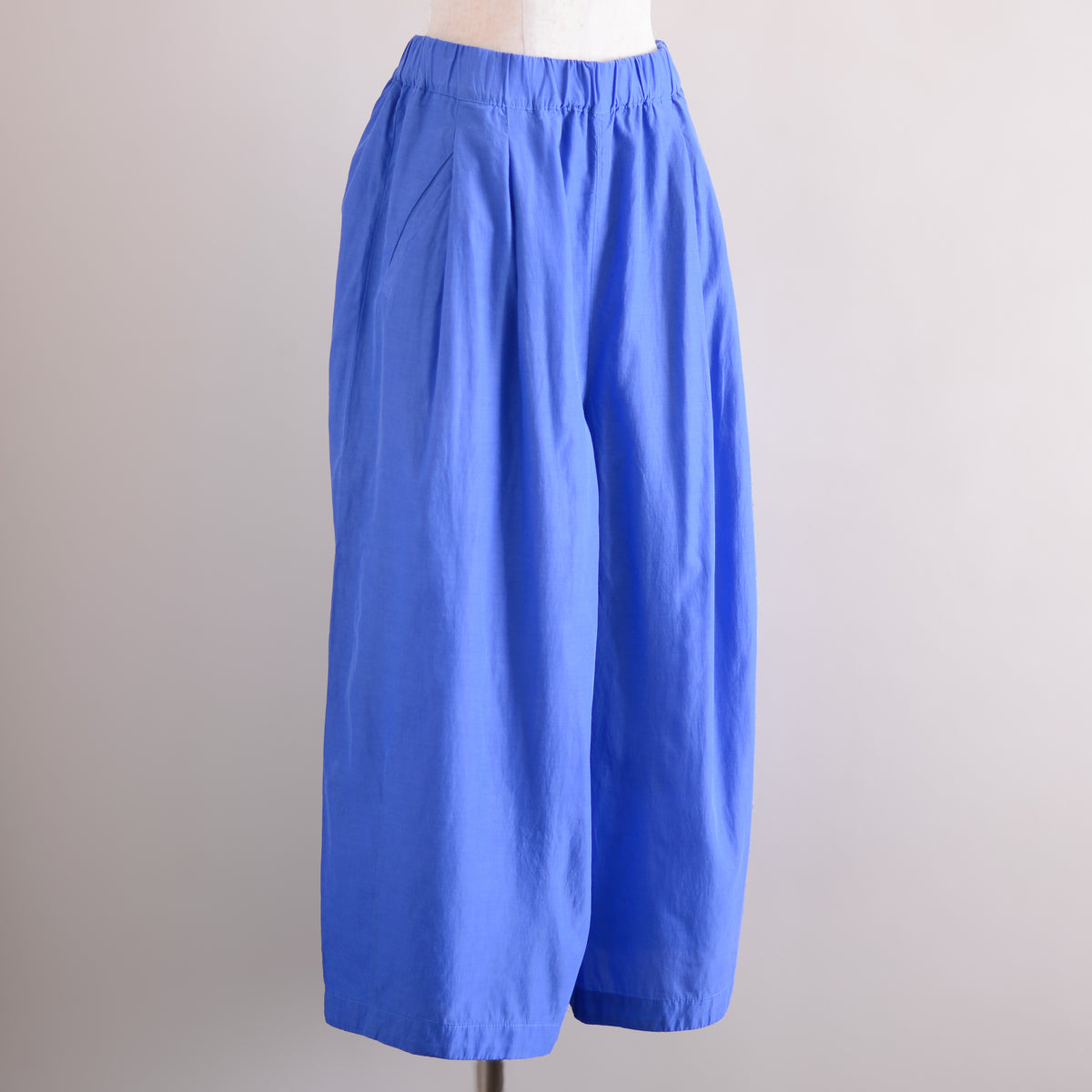 Cupra Cotton Culotte Pants Blue