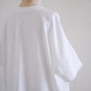 コットンドロップショルダーTシャツ Off White