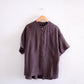 Belgian Linen Relax Shirt, Brown