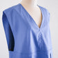 リネンレーヨンVネックタックプルオーバー Blue