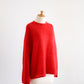 Kid Mohair Relax Knit Red