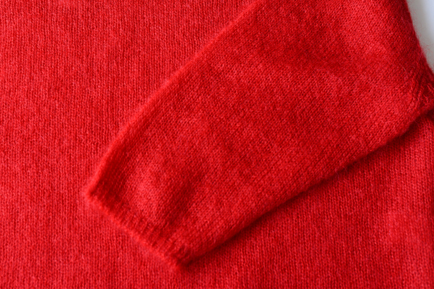 Kid Mohair Relax Knit Red