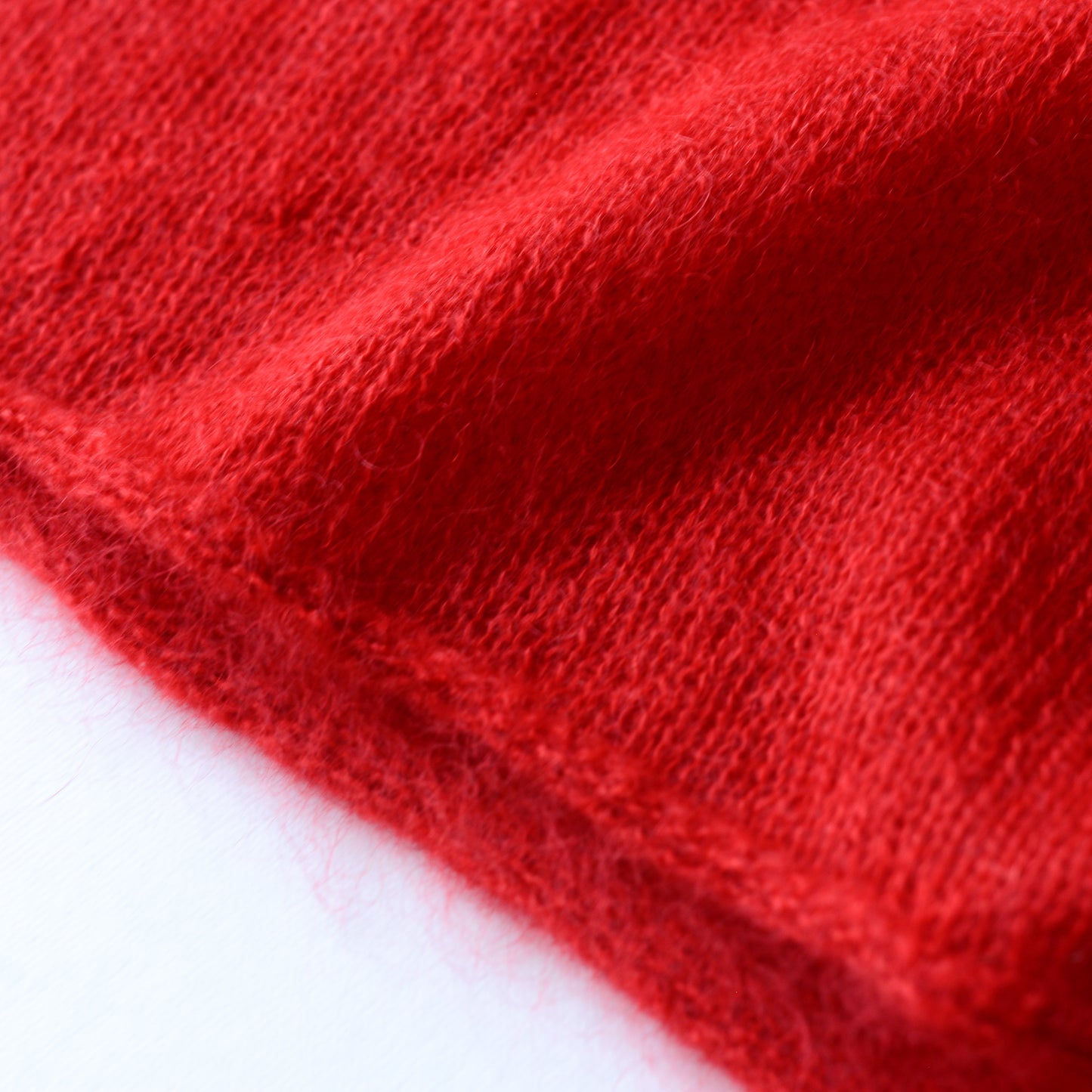 Kid Mohair Relax Knit Red