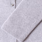 울 캐시미어 홀가먼트 2웨이 가디건 Gray Melange
