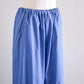 リネンレーヨンワイドストレートパンツ Blue