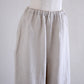 リネンワイドストレートパンツ Natural