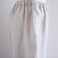 リネンワイドストレートパンツ Natural