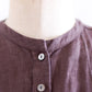 Belgian Linen Relax Shirt, Brown