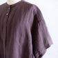 Belgian Linen Relax Shirt, Brown