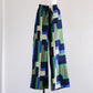 コットンプリンティッドワイドパンツ Green