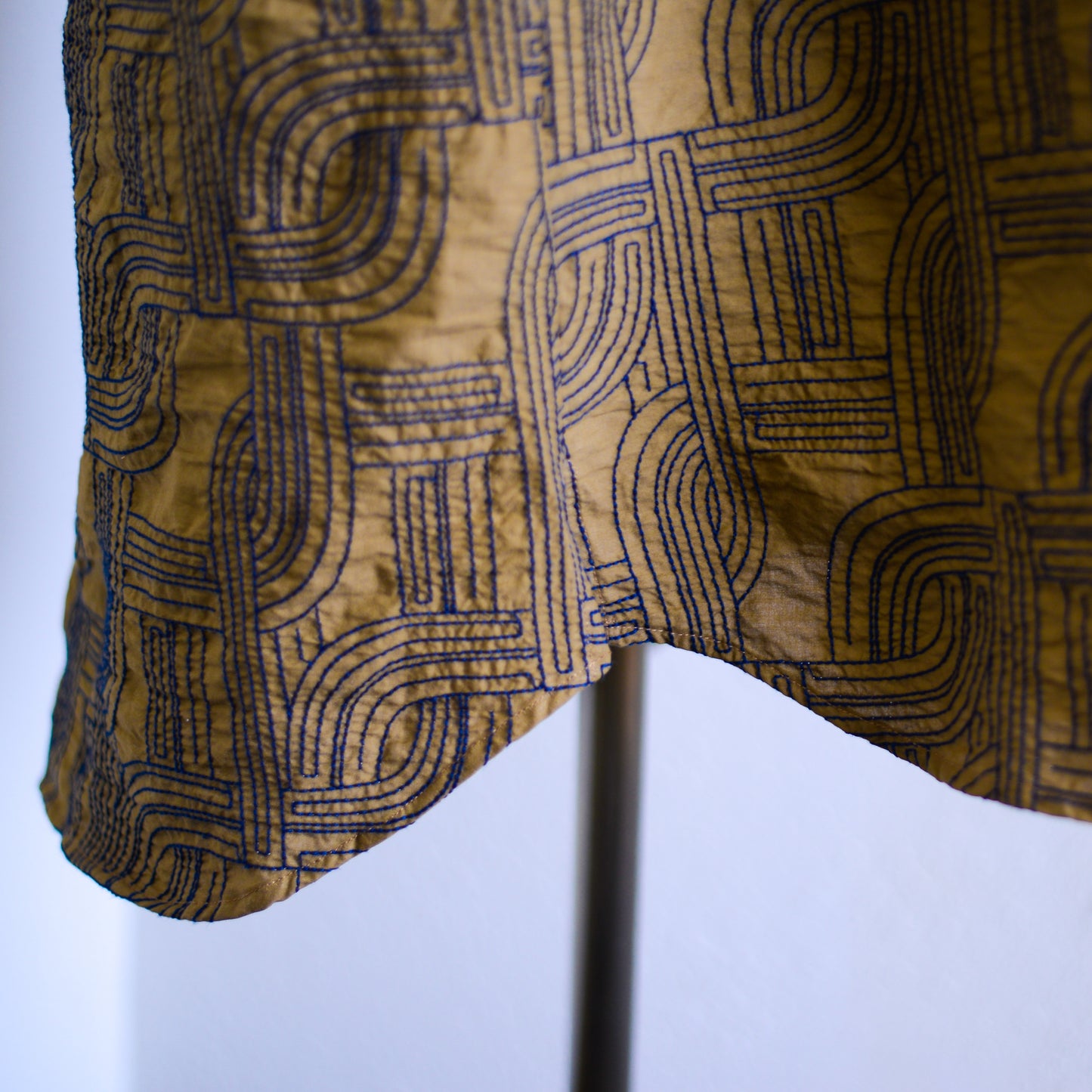 エンブロイダードコットンワンピース Khaki