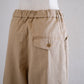 コットンリネンツイルパンツ Beige