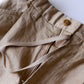 コットンリネンツイルパンツ Beige