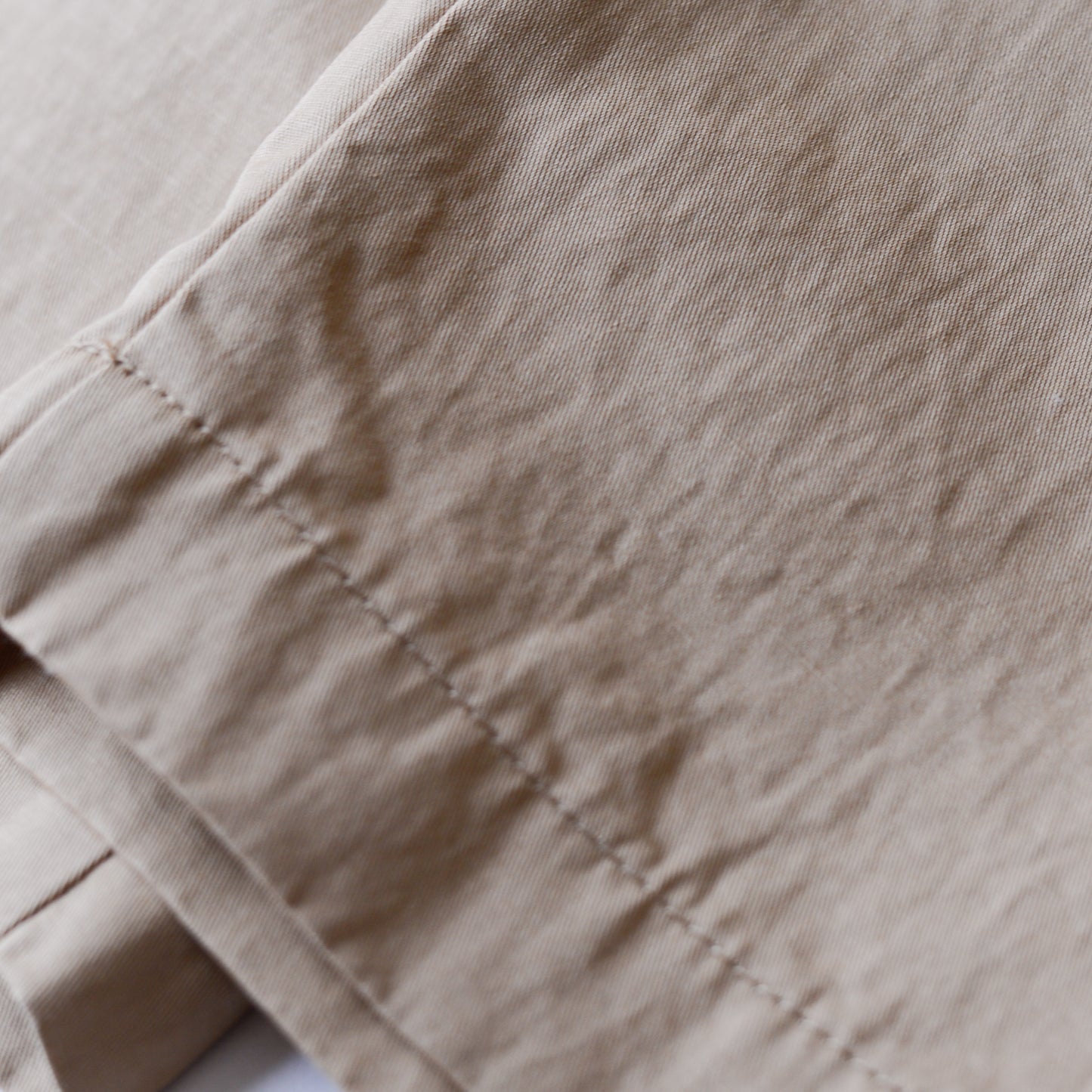 コットンリネンツイルパンツ Beige