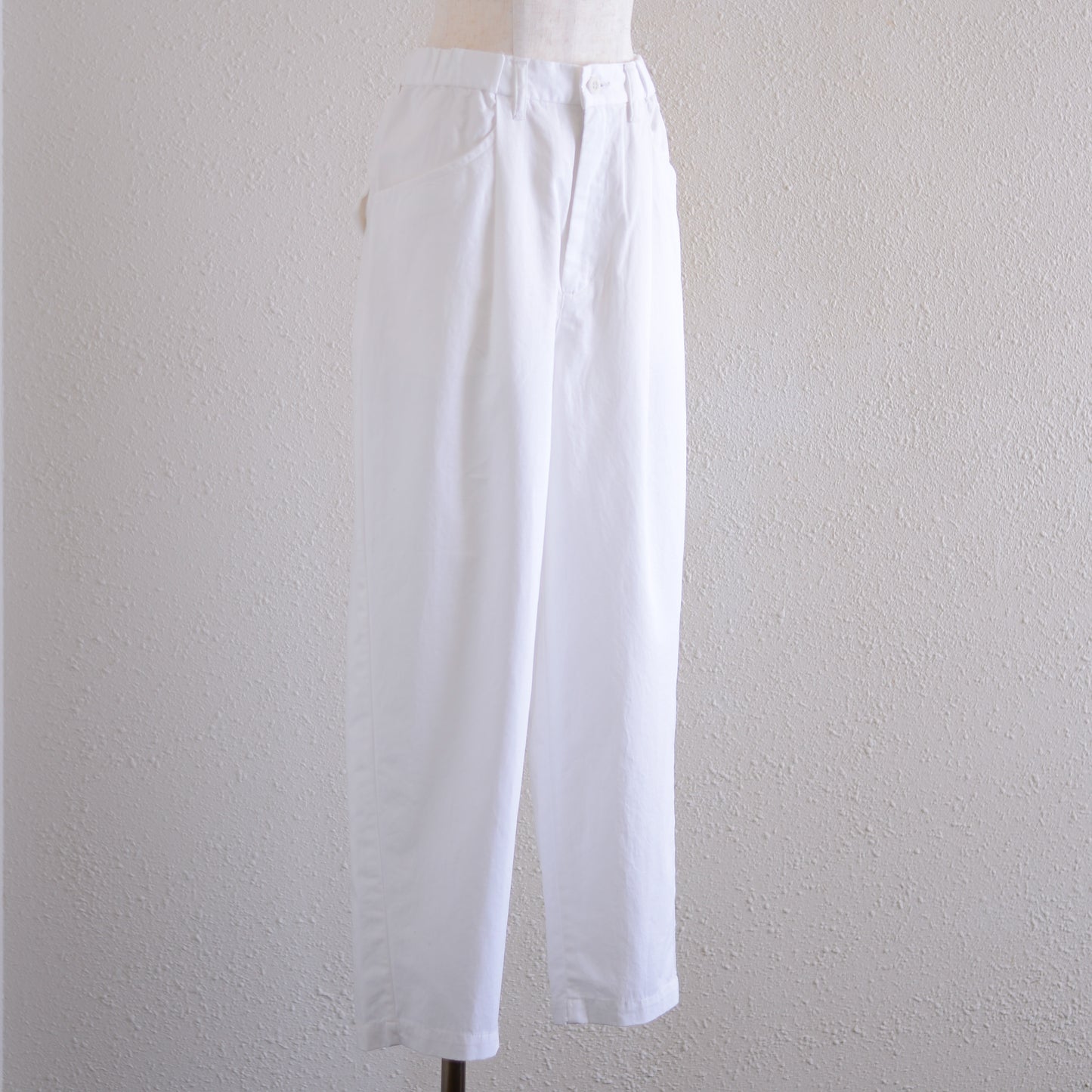 コットンリネンツイルパンツ Off White