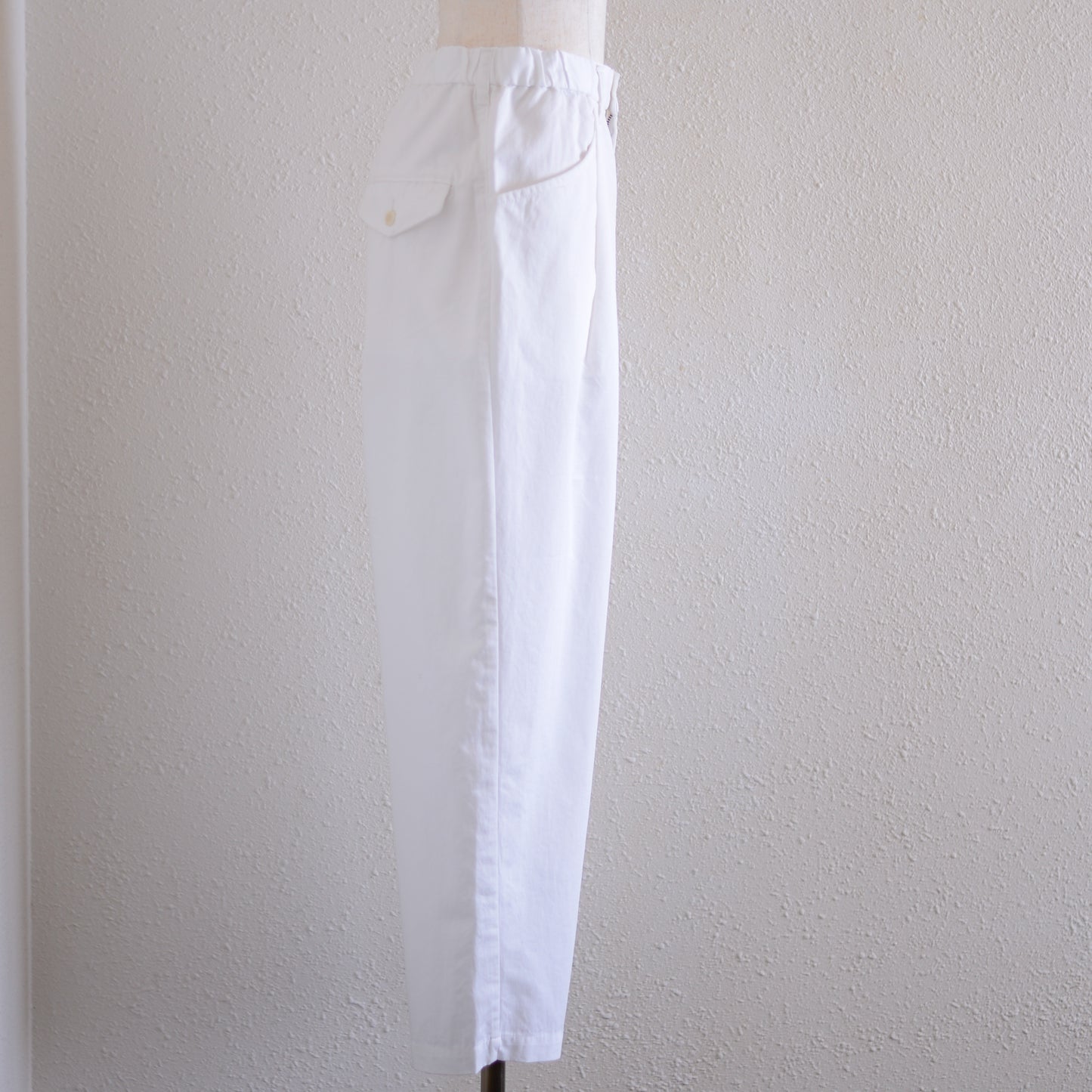 コットンリネンツイルパンツ Off White