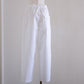 コットンリネンツイルパンツ Off White