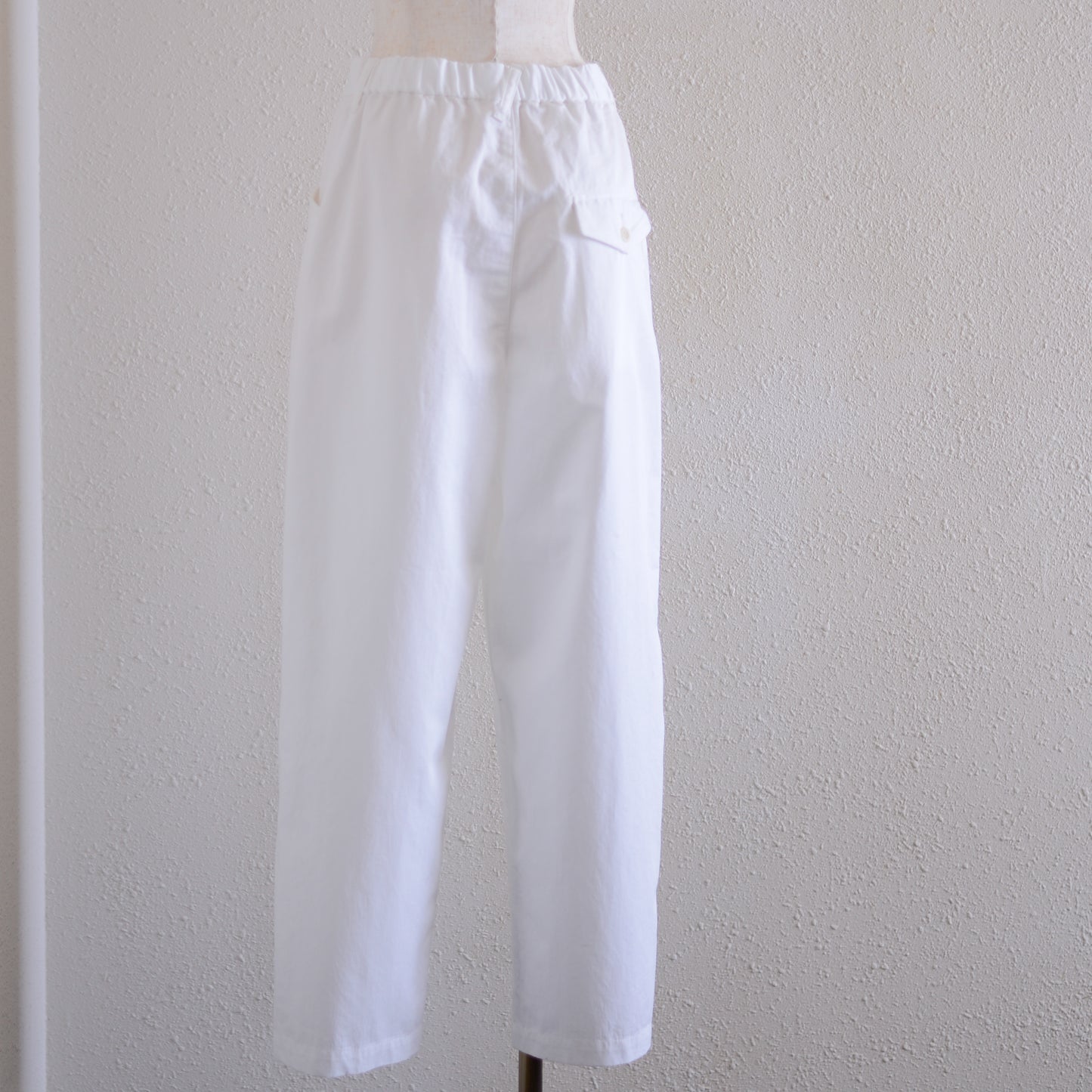 コットンリネンツイルパンツ Off White