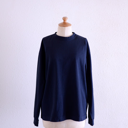 US Cotton Relaxed Long Sleeve Black