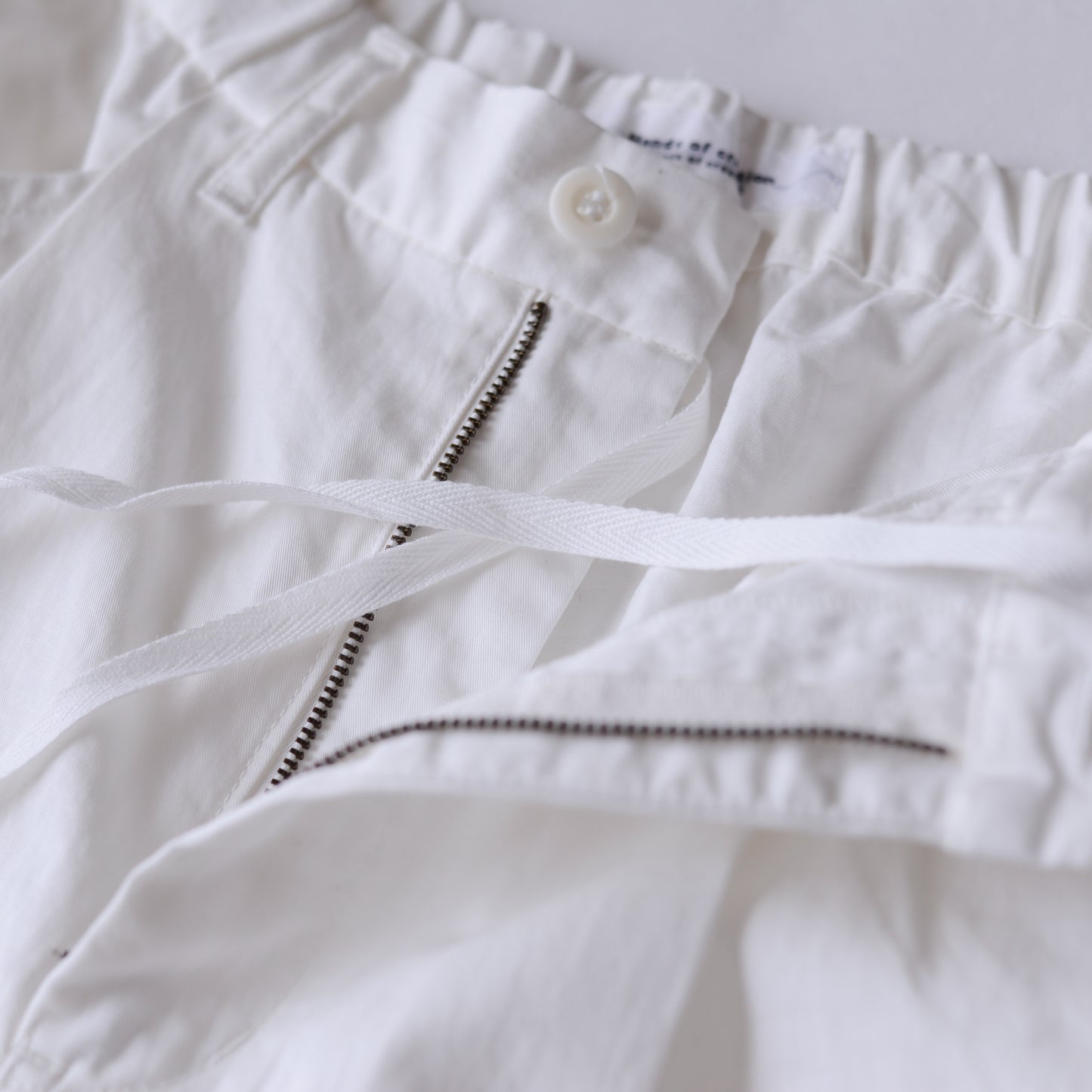 コットンリネンツイルパンツ Off White