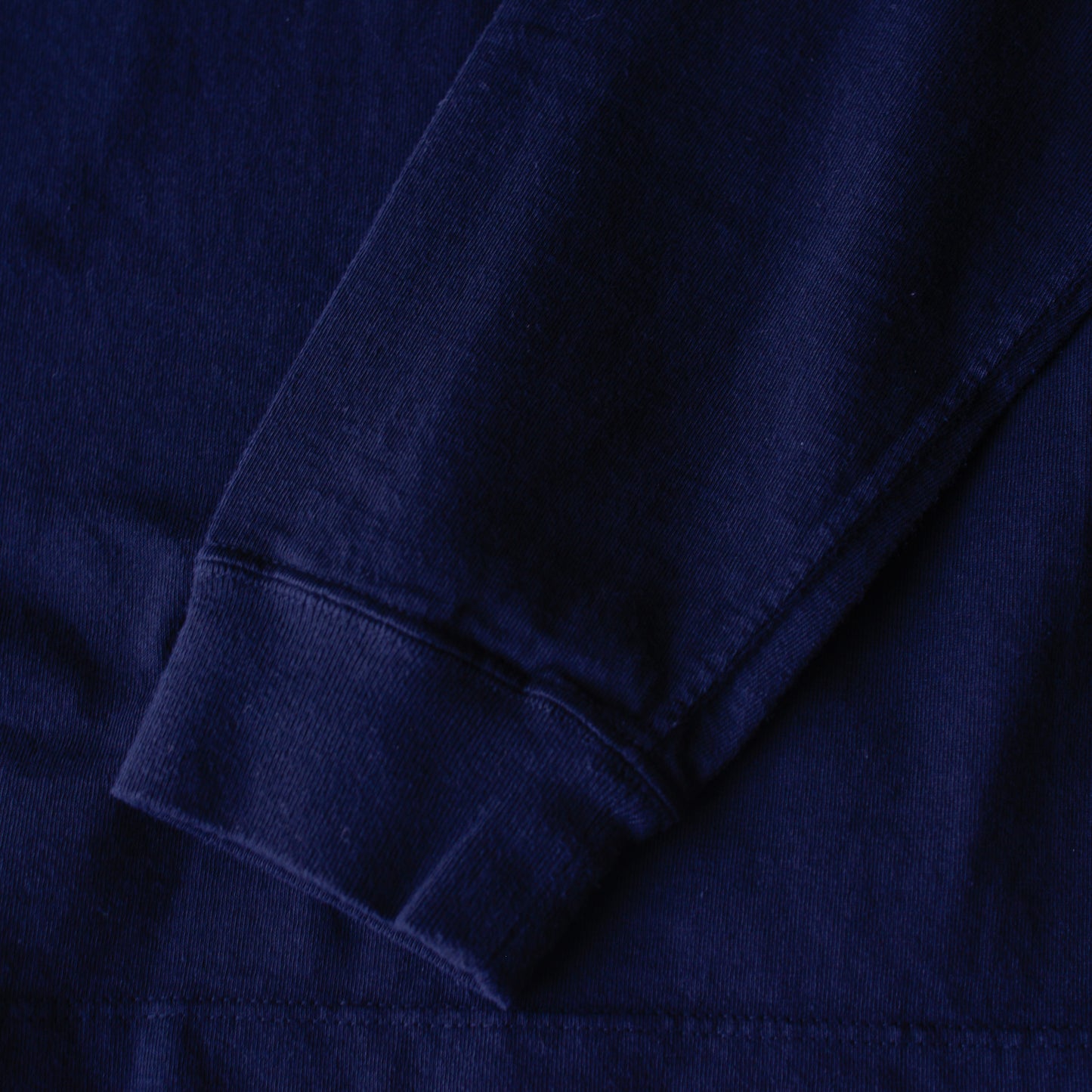 US 코튼 릴렉스 롱 슬리브 Black