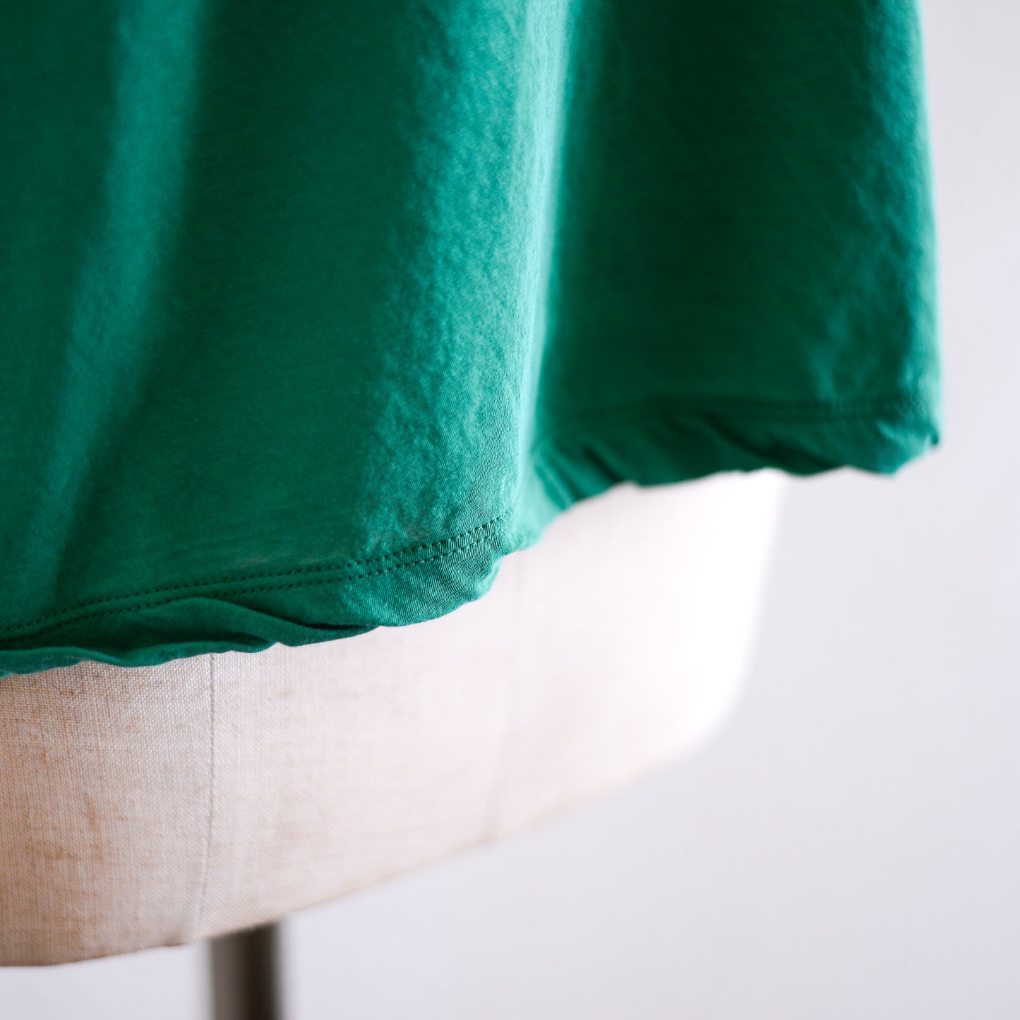 コットンツイストクルーネックプルオーバー Green