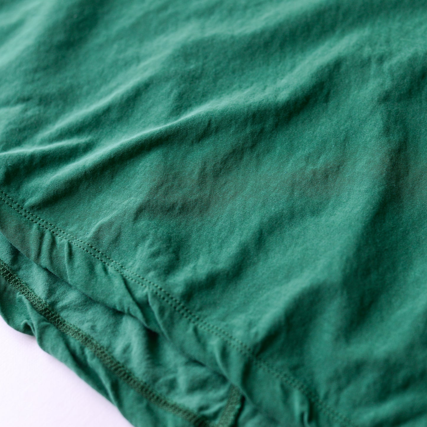 コットンツイストクルーネックプルオーバー Green