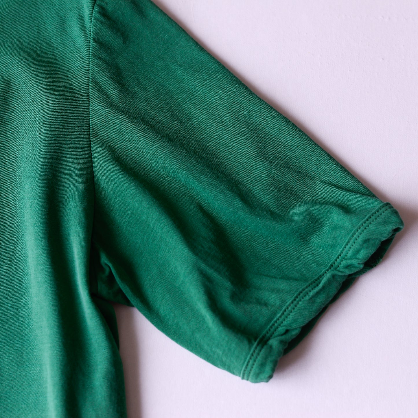 コットンツイストクルーネックプルオーバー Green