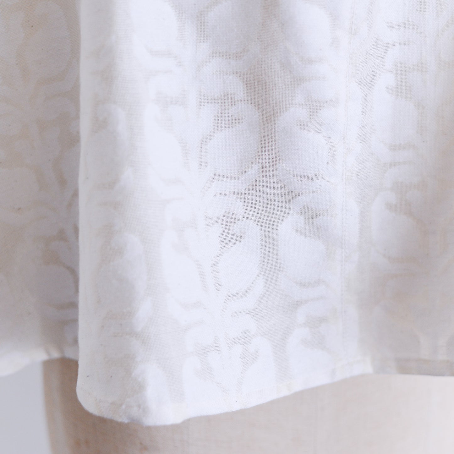 コットンジャガードスリーブレス Natural