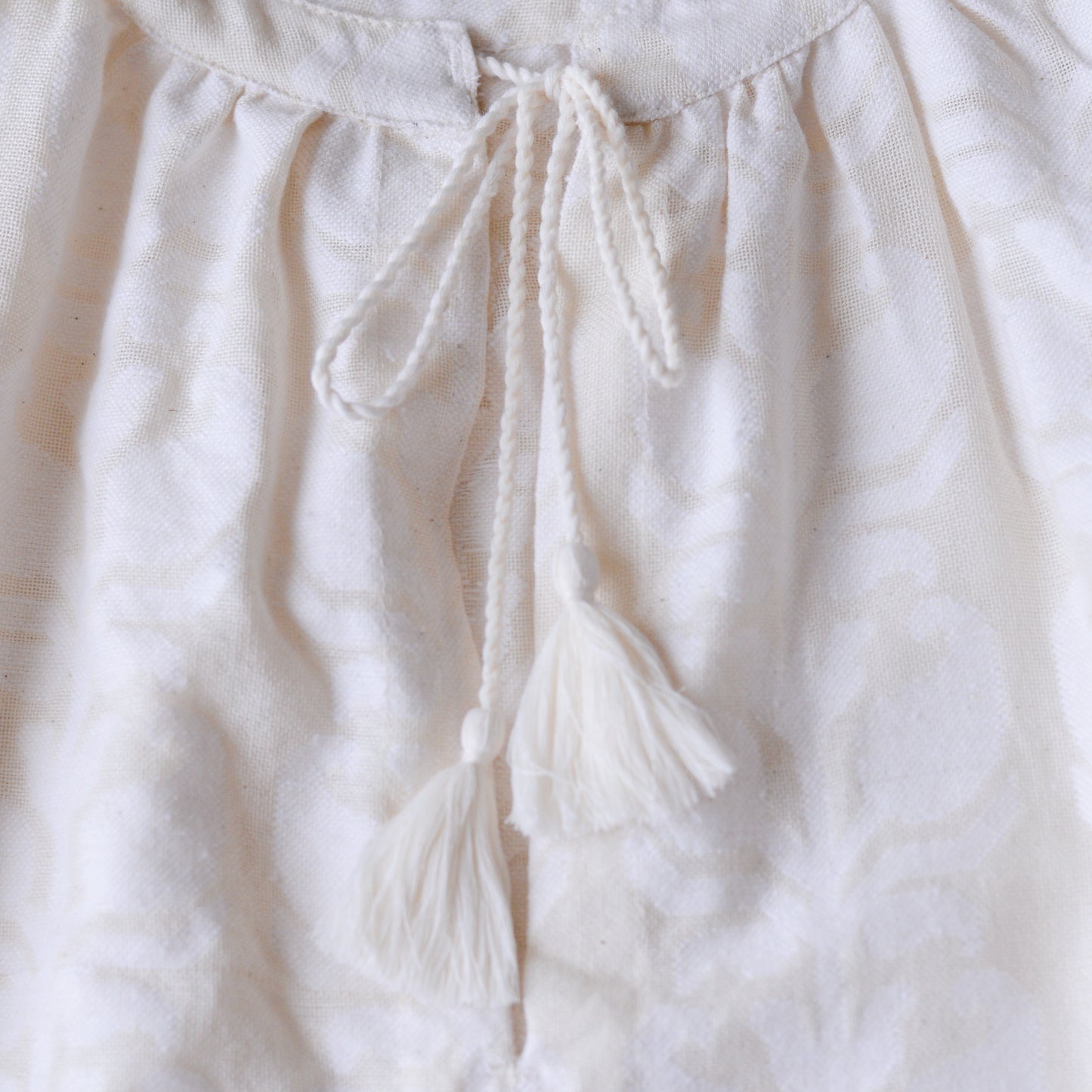 コットンジャガードスリーブレス Natural