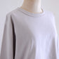 Cotton Jersey Crew Neck Pullover Grayge