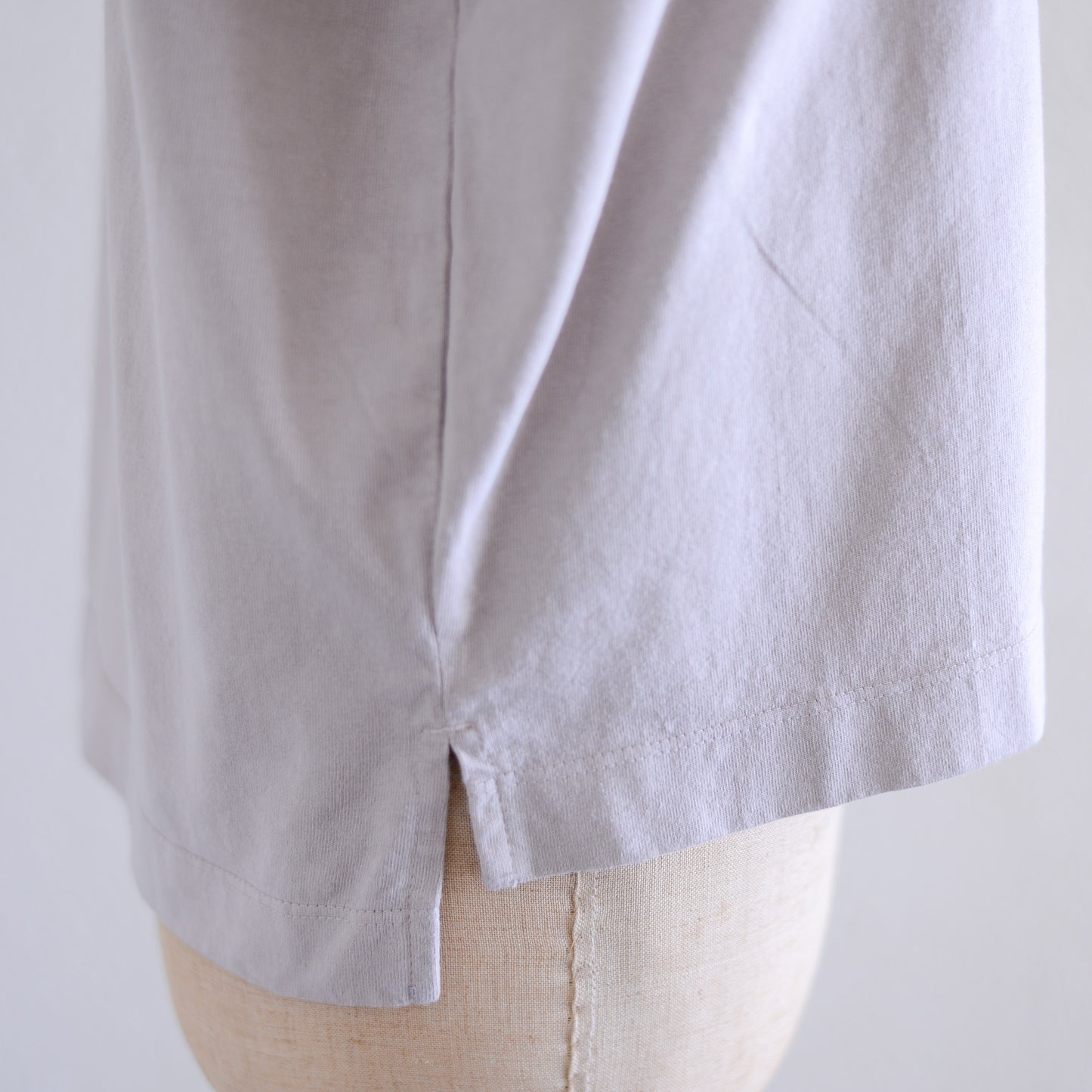 Cotton Jersey Crew Neck Pullover Grayge