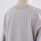 Cotton Jersey Crew Neck Pullover Grayge