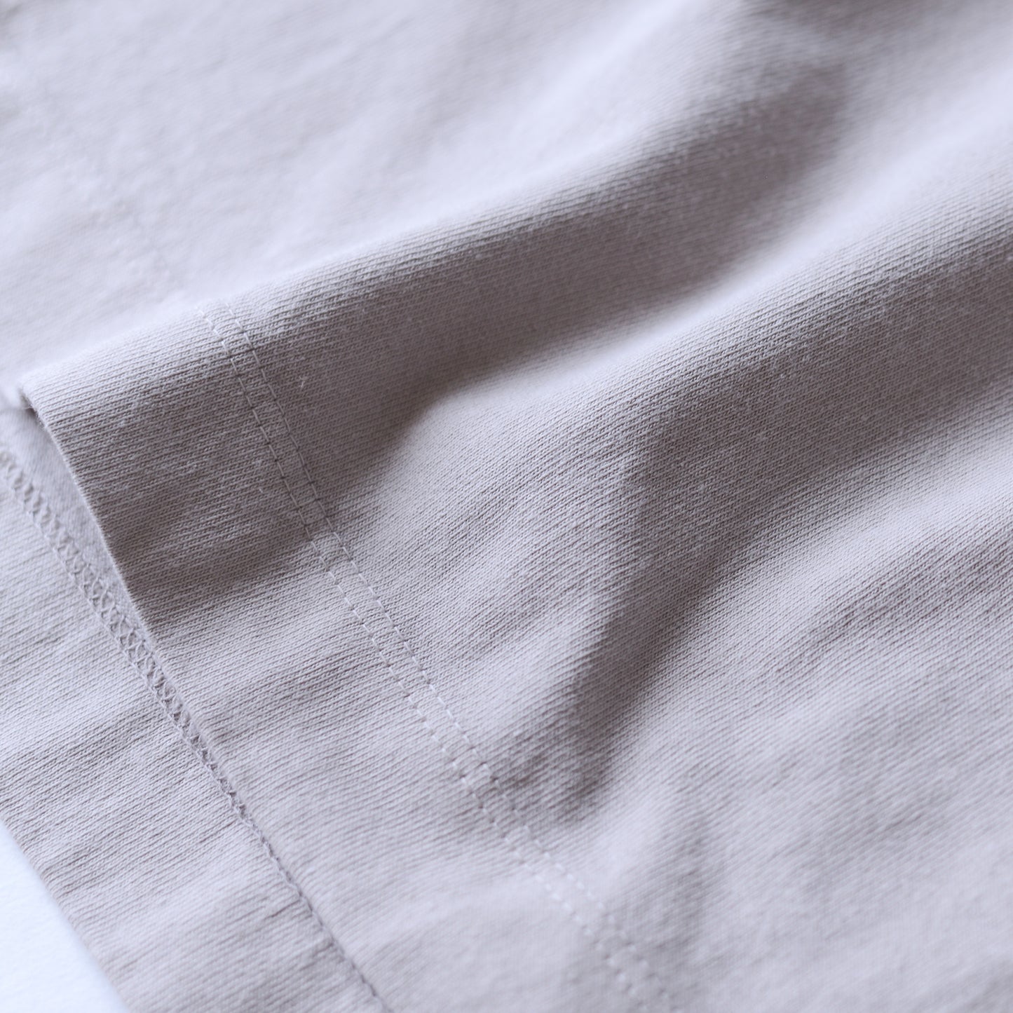 Cotton Jersey Crew Neck Pullover Grayge