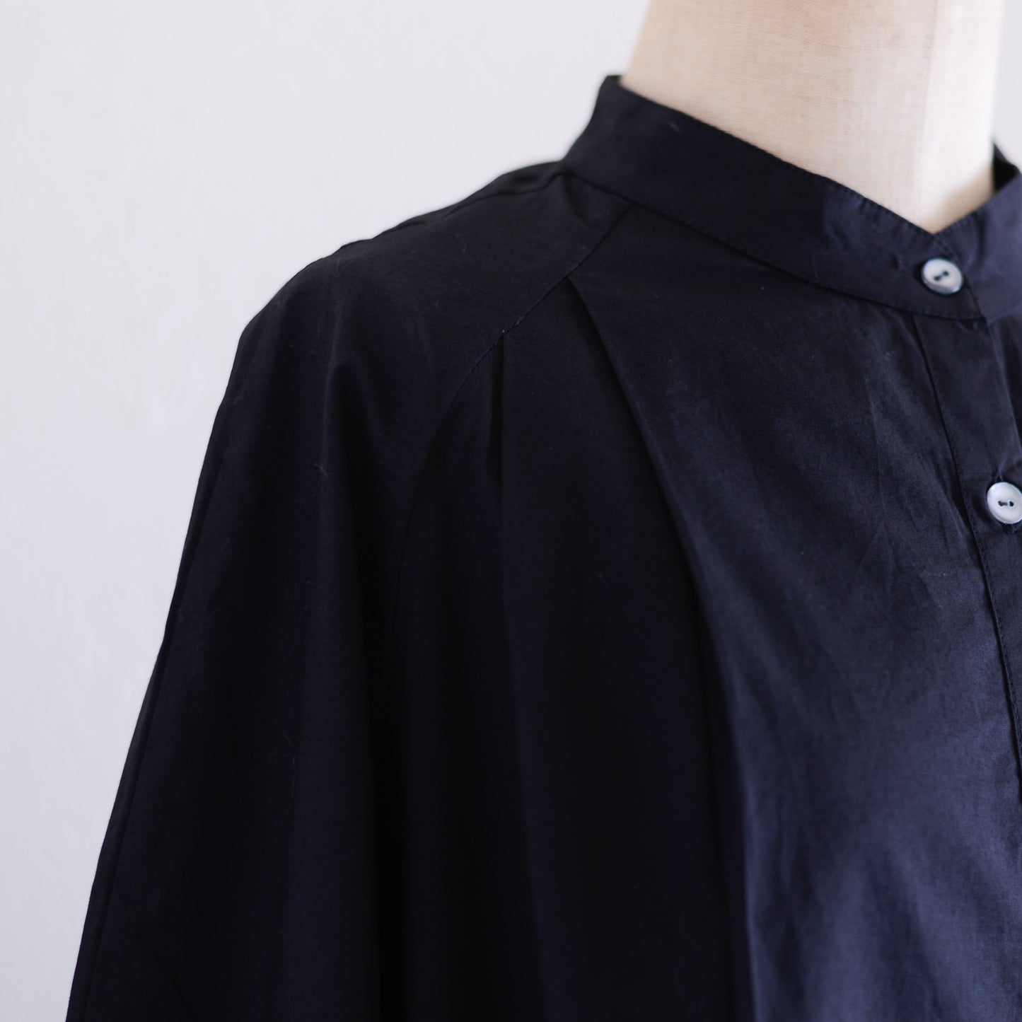 Silk Cotton Prism Dress Green