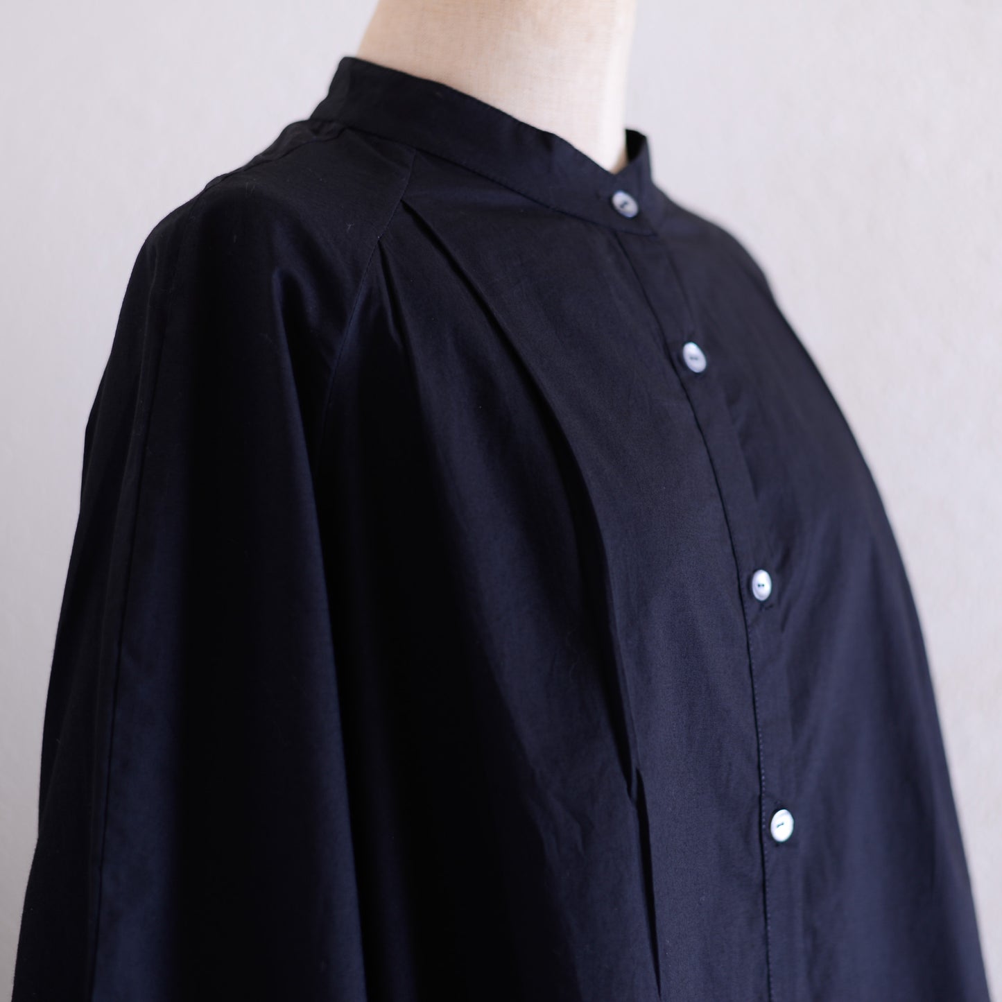 Silk Cotton Prism Dress Green