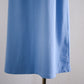 Cotton Fleece Flare Skirt Blue