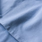 Cotton Fleece Flare Skirt Blue