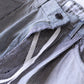 Cotton Hickory Denim Pants Off White x Indigo