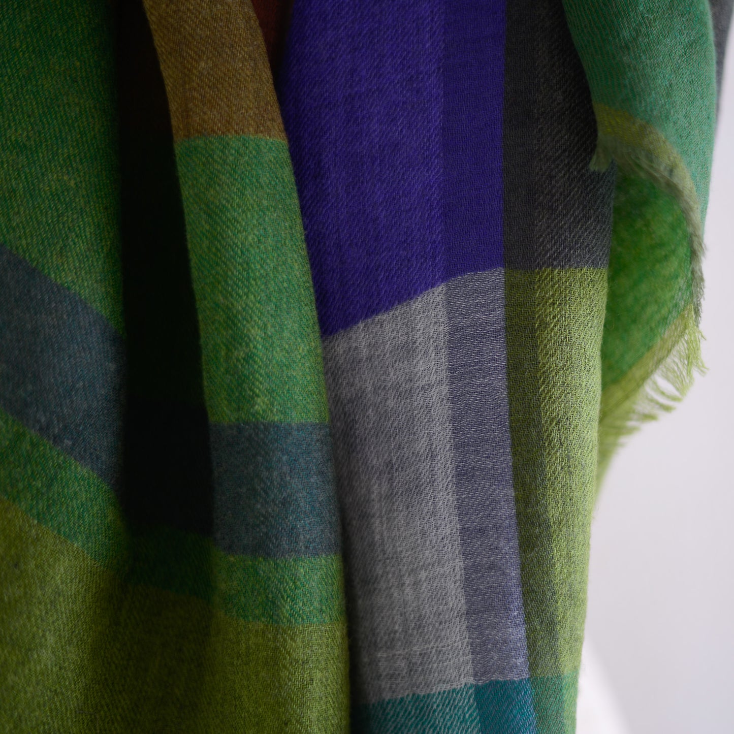 Wool Divine Shawl Brown