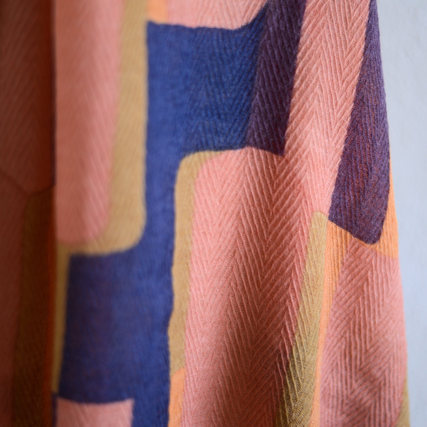 Wool Forest Shawl Brown