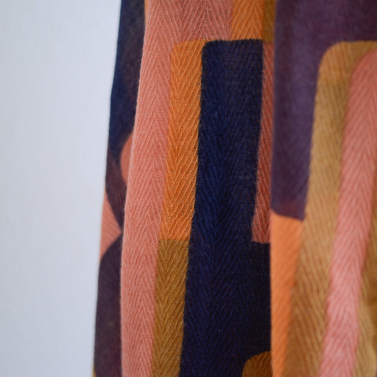 Wool Forest Shawl Brown