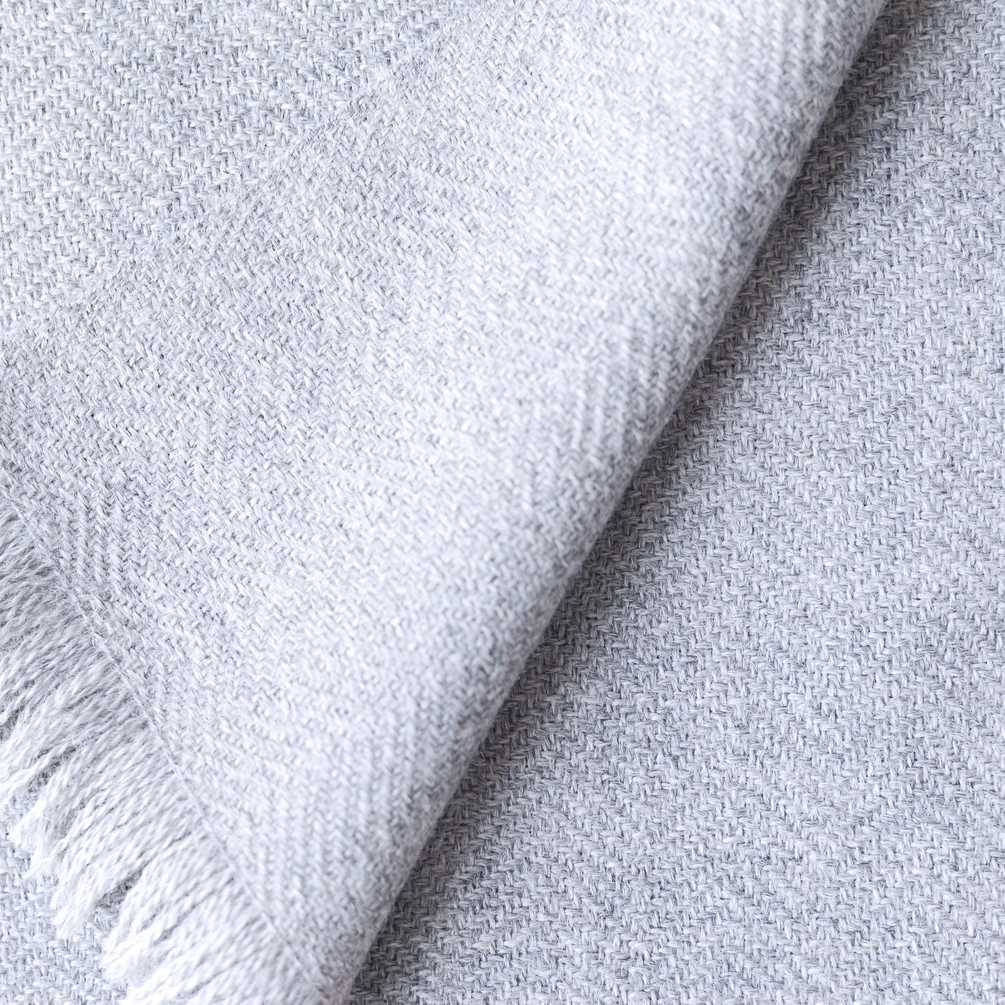 Premium Baby Alpaca Shawl Off White