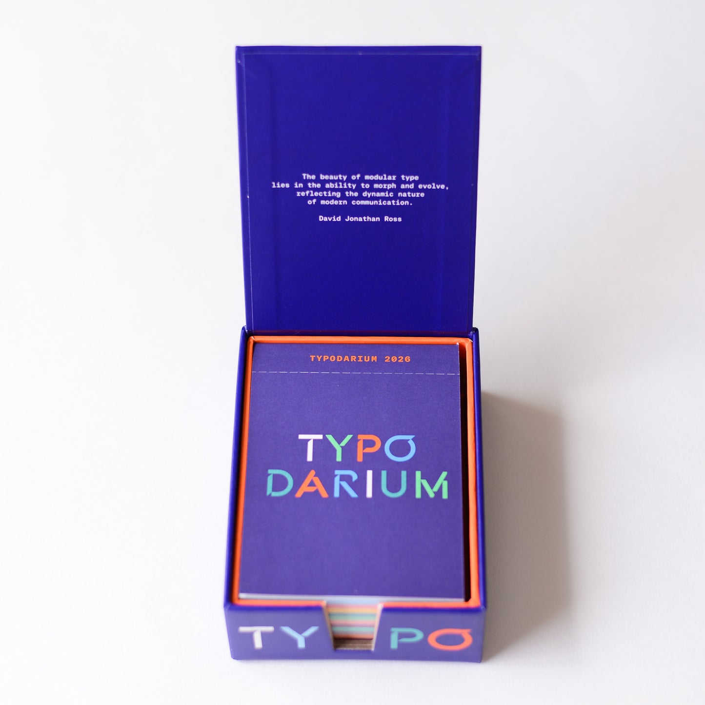 TYPODARIUM 2026 Calendar