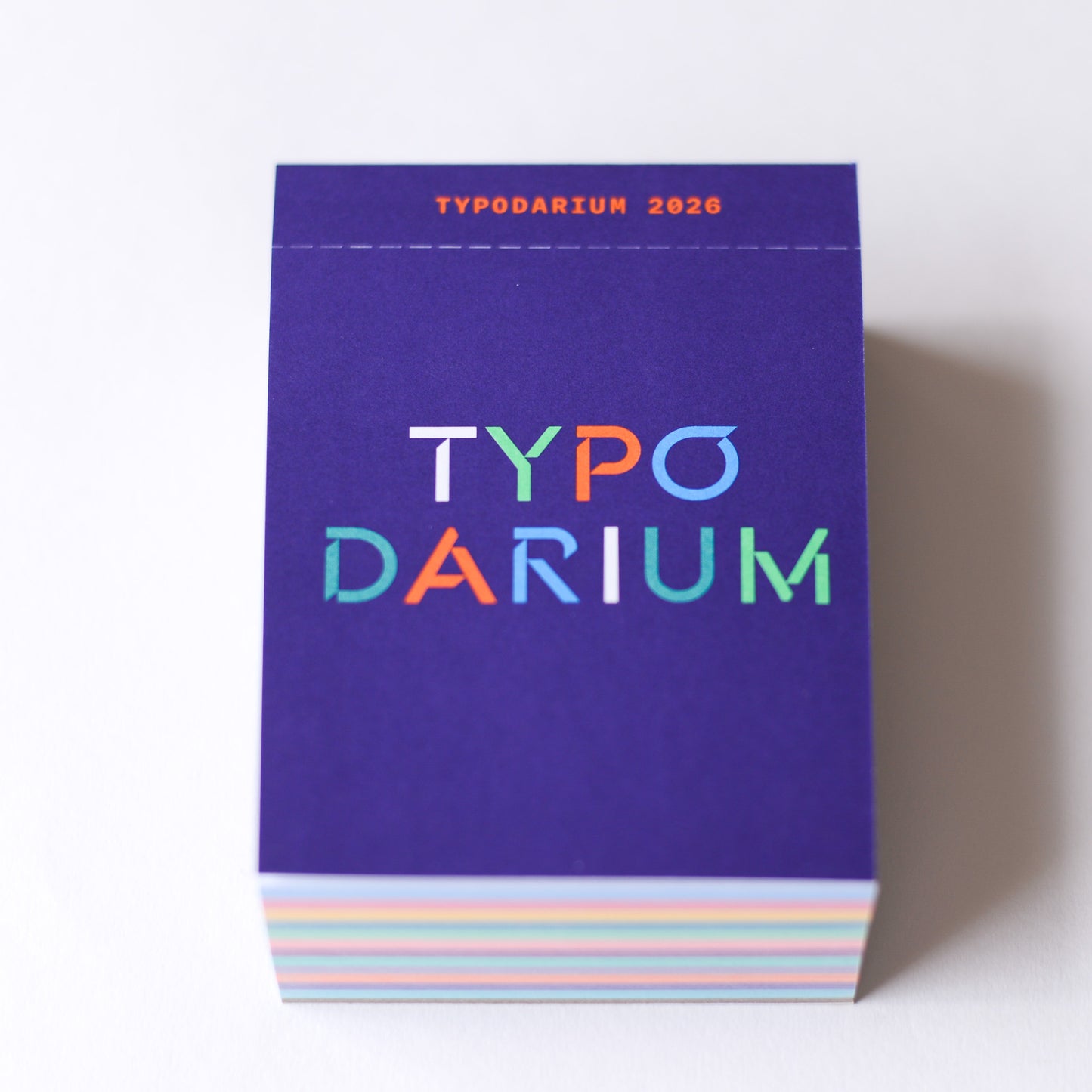 TYPODARIUM 2026 Calendar
