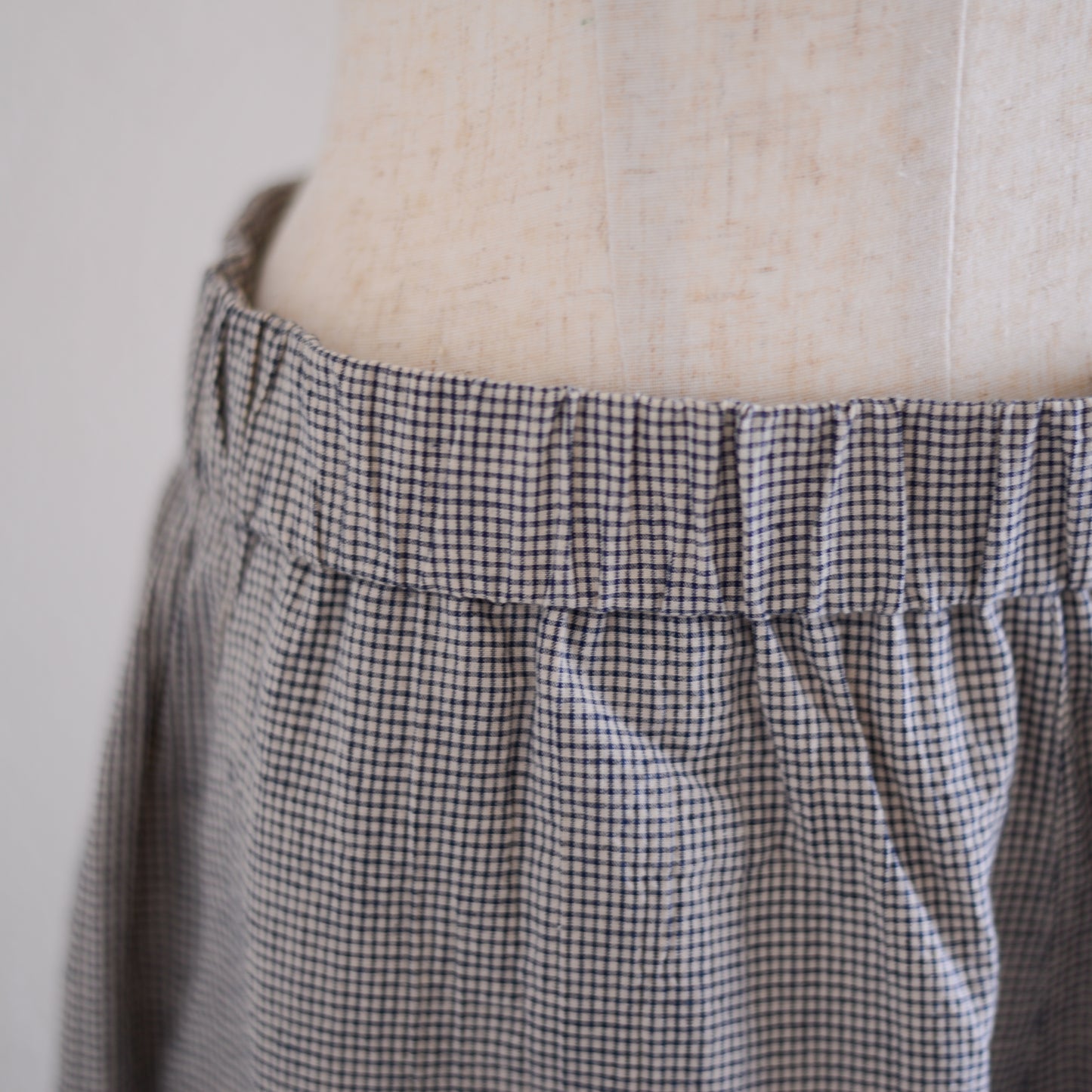 オーガニックコットンイージーストレートパンツ Check