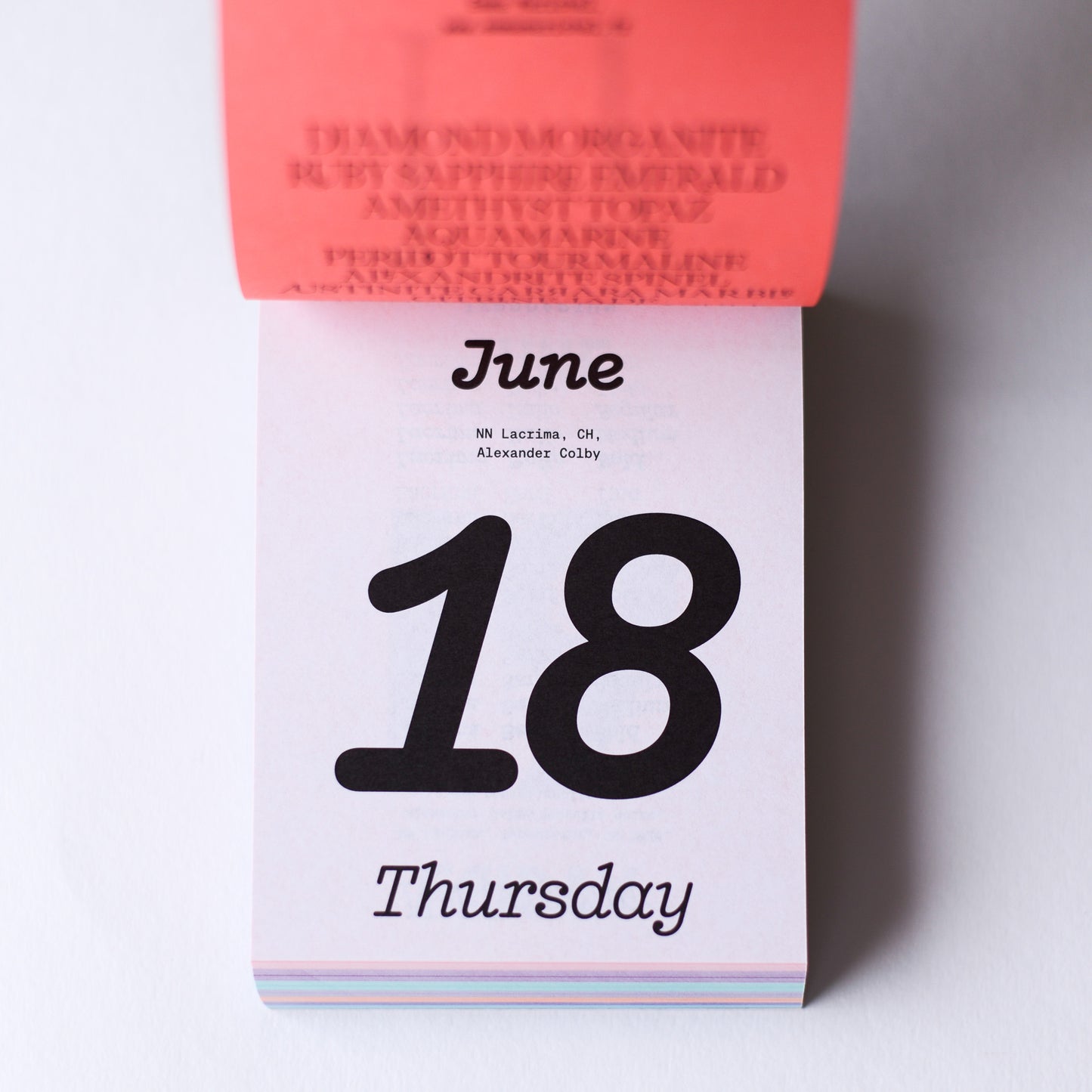 TYPODARIUM 2026 Calendar